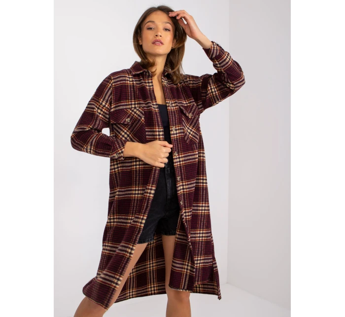 Košile EM KS 002/06.11P bordó