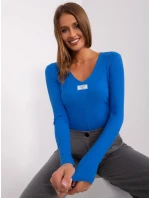 Bluzka RV BZ model 18985049 ciemny niebieski - FPrice Bluzka RV BZ model 18985049 ciemny niebieski - FPrice