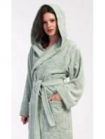 Dámský župan dlouhý s kapucí model 21240447 - Vienetta