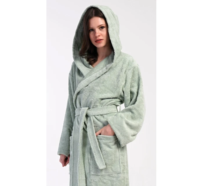 Dámský župan dlouhý s kapucí model 21240447 - Vienetta