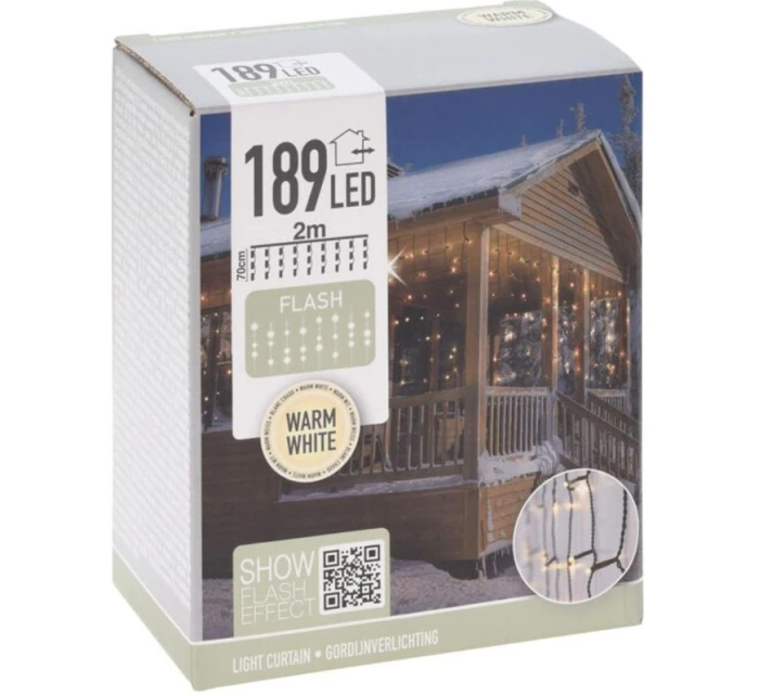 LAMPKI CHOINKOWE LED CIEPŁY BIAŁY FLASH model 21832469 LAMPKI CHOINKOWE LED CIEPŁY BIAŁY FLASH model 21832469