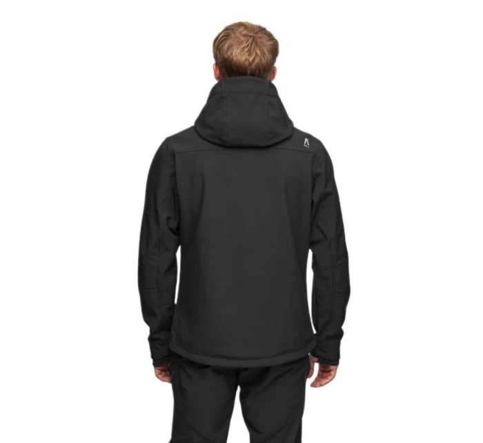 Alpinus ASO pánská větruodolná softshellová bunda do deště Black - FF18965 Alpinus ASO pánská větruodolná softshellová bunda do deště Black - FF18965