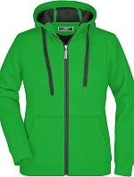 Daiber JN 354 Dámská mikina Doubleface 02.0354 fern green/graphite