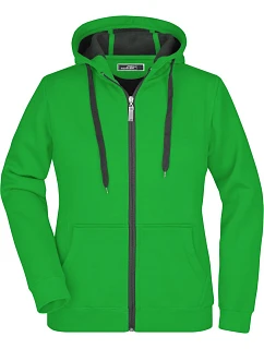 Daiber JN 354 Dámská mikina Doubleface 02.0354 fern green/graphite