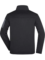 Daiber JN 591 Pánská pletená fleecová bunda 02.0591 black/carbon Daiber JN 591 Pánská pletená fleecová bunda 02.0591 black/carbon