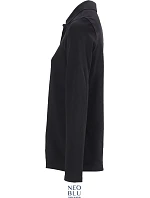 NEOBLU Owen LSL Women Dámské těžké piqué polo s dlouhým rukávem 24.4397 deep black NEOBLU Owen LSL Women Dámské těžké piqué polo s dlouhým rukávem 24.4397 deep black