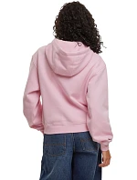 BY 444 Dámská oversize mikina s kapucí "Loose Fit" model 22457012 heather grey - Build your Brand