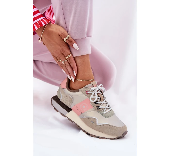 Dámské Semišové Tenisky Big Star HIPOLY SYSTEM model 21690818 - Big Star Shoes Dámské Semišové Tenisky Big Star HIPOLY SYSTEM model 21690818 - Big Star Shoes