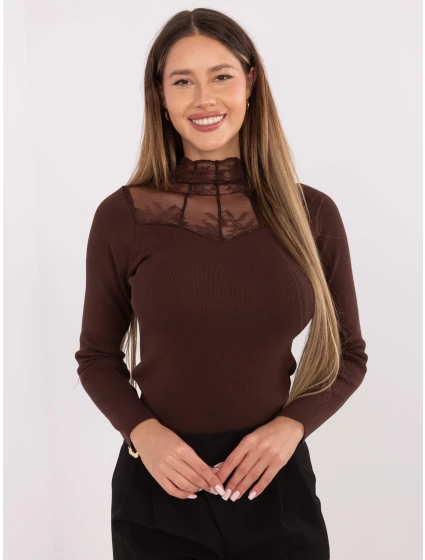 Sweter PM SW model 21768491 brązowy - FPrice