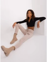 Spodnie dresowe RV DR model 19779813 beżowy - FPrice Spodnie dresowe RV DR model 19779813 beżowy - FPrice