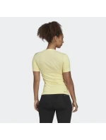 Dámské tréninkové tričko HN9081 Žlutá - Adidas