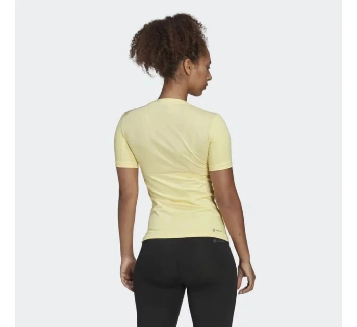 Dámské tréninkové tričko HN9081 Žlutá - Adidas