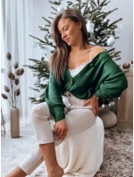 Dámský zelený svetr MINSTRAL FashionStreet MY1616