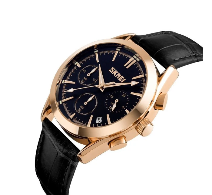 Pánské hodinky Skmei 9127BK + BOX Pánské hodinky Skmei 9127BK + BOX