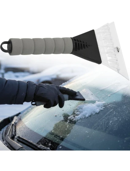 ŠKRABKA NA SKLO 25 CM DUNLOP ŠEDÁ