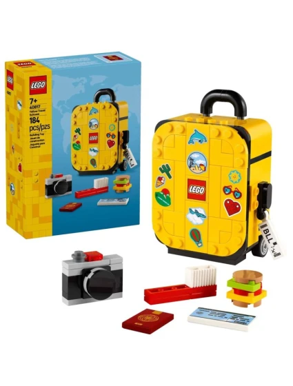 model 21863841 Žlutý cestovní kufřík - Lego