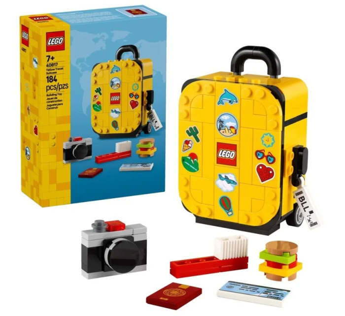 model 21863841 Žlutý cestovní kufřík - Lego