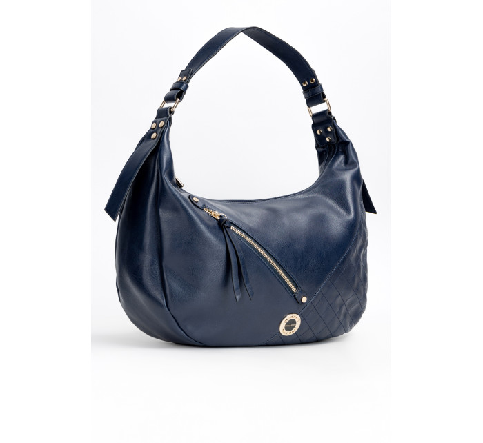 Monnari Bags Dámská nákupní taška s přední kapsou Navy Blue