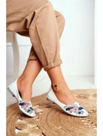 Dámské Kožené Baleríny Maciejka Bílé 01358-21 Dámské Kožené Baleríny Maciejka Bílé 01358-21