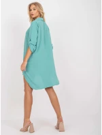 Dámské šaty volného střihu DHJ SK V2209 Mátová - FPrice