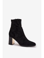 Boty na podpatku  model 218723 Step in style