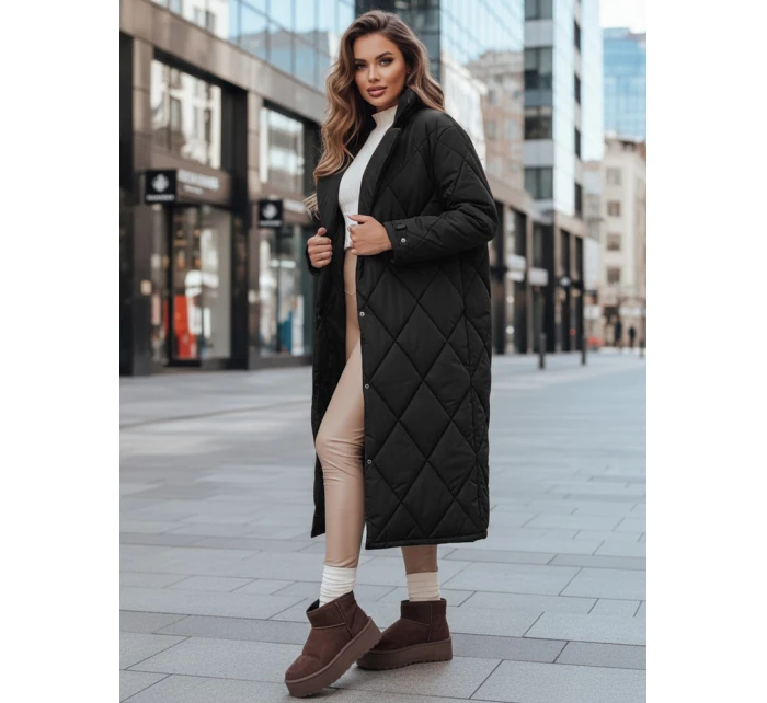 Dámská zimní bunda WARMISSA prošívaná černá FashionStreet TY4916z