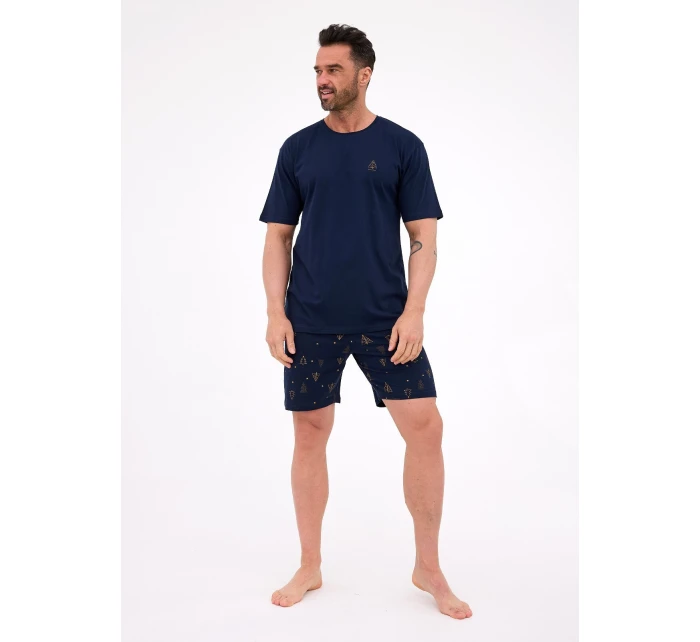 Pyžamo model 21416903 Night kr/r Christmas S2XL pánské - Cornette