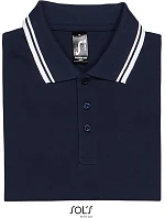 SOL'S Pasadena Men Pánské piqué polo 25.0577 french navy/white SOL'S Pasadena Men Pánské piqué polo 25.0577 french navy/white