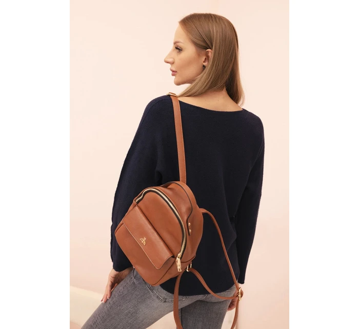 Dámský svetr s viskózou a véčkovým výstřihem granátový