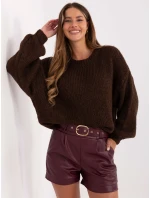 Szorty IT SN model 21421388 bordowy - FPrice Szorty IT SN model 21421388 bordowy - FPrice