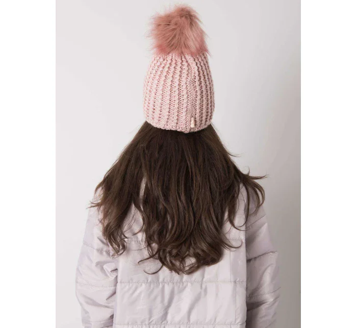 Dámská čepice JK CZ 33 cap.17 světle růžová