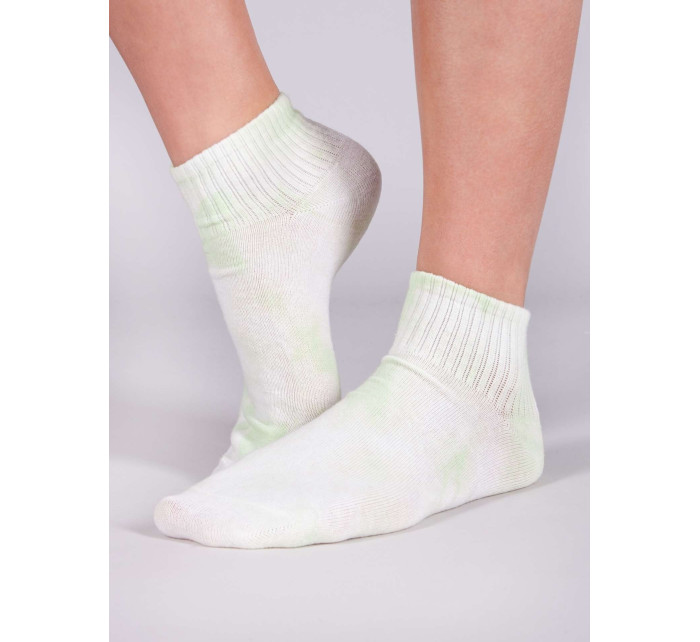 Dívčí kotníkové bavlněné ponožky Tie Dye 3Pack model 17232362 Multicolour - Yoclub