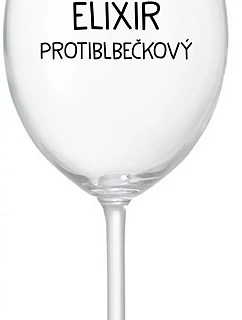 priehľadný pohár na víno 350 ml model 22163896 - Giftela