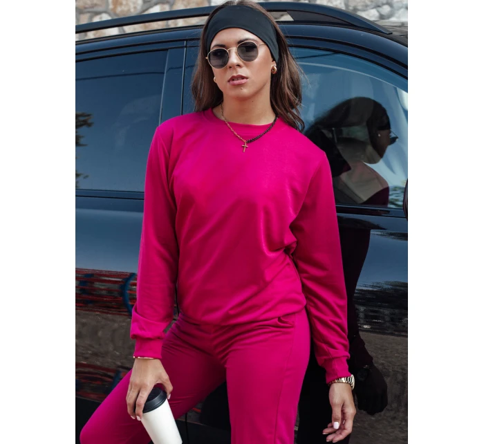 MILIAN fuchsiová dámská tepláková souprava Dstreet model 21980480 - FashionStreet