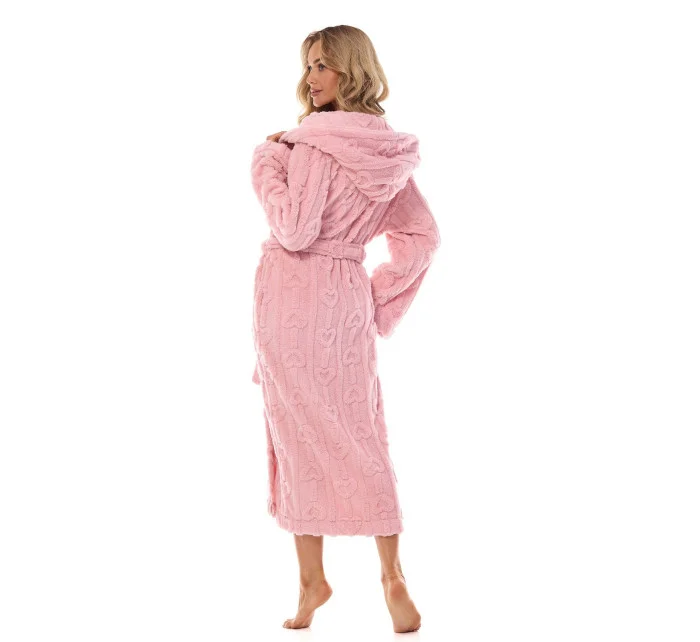 L&L 2404 Carina dlouhý S-2XL dámský župan L&L 2404 Carina dlouhý S-2XL dámský župan