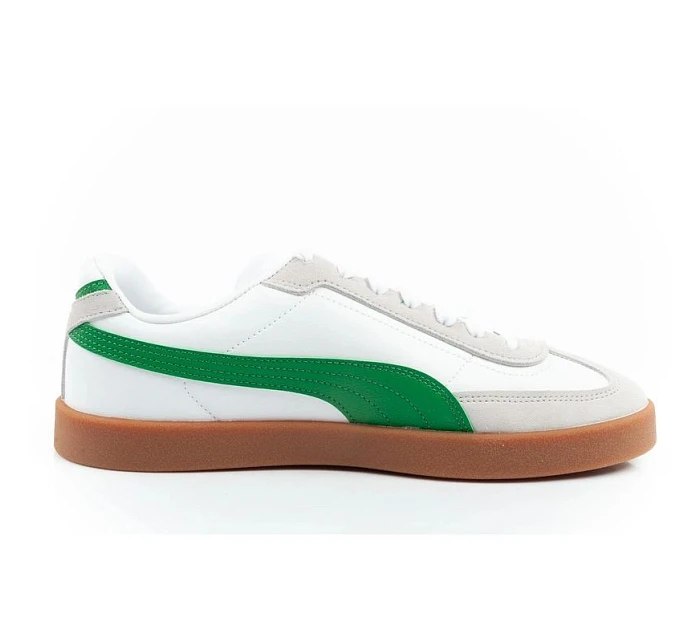 Puma pánské sportovní boty Club II Era tenisky kožené bílé šedozelené