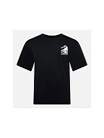 Pánské tričko ROSSIGNOL Waterfall Relax Tee, černé Pánské tričko ROSSIGNOL Waterfall Relax Tee, černé