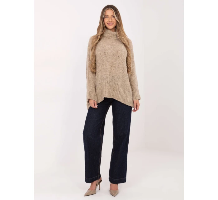 Sweter CH SW model 21782325 beżowy - FPrice Sweter CH SW model 21782325 beżowy - FPrice