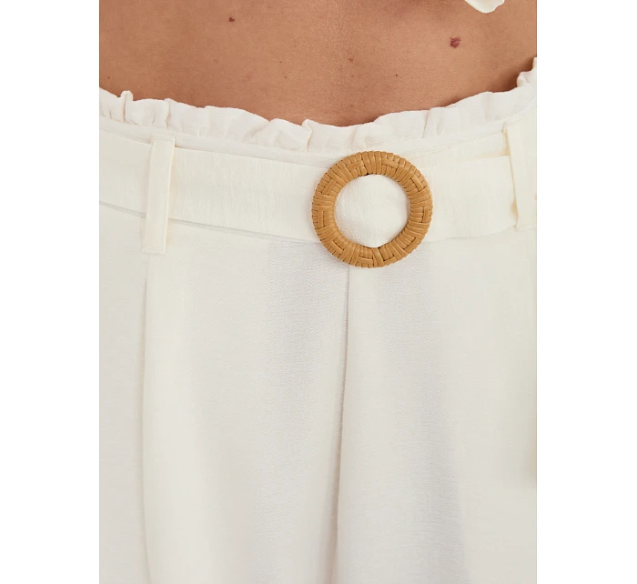 Šortky D60103M62612KA1 bílé Šortky D60103M62612KA1 bílé