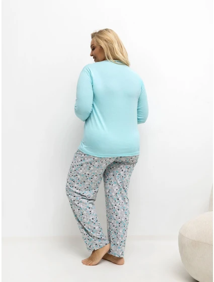 Pyžamo DU KN FP 502.97 mint Pyžamo DU KN FP 502.97 mint