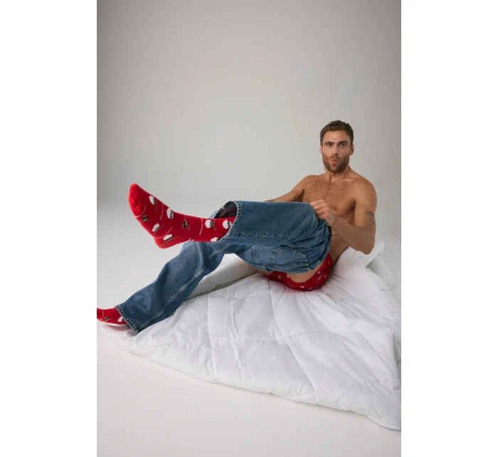 VÁNOČNÍ BOXERKY+PONOŽKY 20385