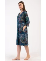 Dámské domácí šaty s tříčtvrtečním rukávem Barbara Dámské domácí šaty s tříčtvrtečním rukávem Barbara