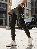 Pánské bojové kalhoty zelené FashionStreet UX4165