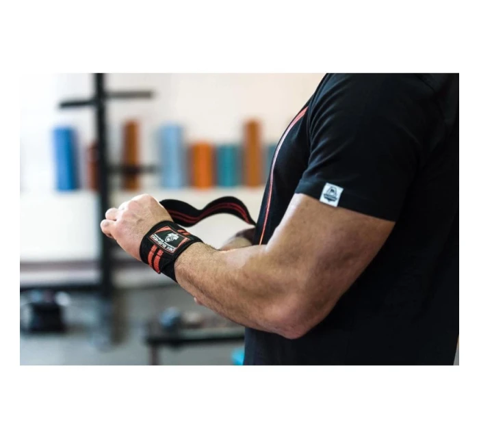Elastické podpěry/náramky | Černá/červená Elastické podpěry/náramky | Černá/červená