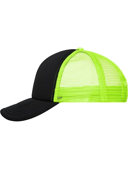 Daiber MB 70 5 panelová polyesterová síťovaná kšiltovka 03.0070 black/neon yellow Daiber MB 70 5 panelová polyesterová síťovaná kšiltovka 03.0070 black/neon yellow