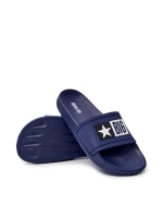 Pánské Nazouváky Big Star model 21547713 Tmavě Modré - Big Star Shoes Pánské Nazouváky Big Star model 21547713 Tmavě Modré - Big Star Shoes