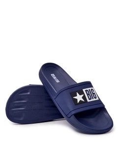 Pánské Nazouváky Big Star model 21547713 Tmavě Modré - Big Star Shoes