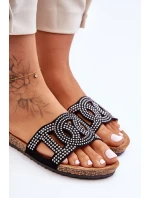 Dámské Křupky Zdobené Čepicemi Černé Evelins Dámské Křupky Zdobené Čepicemi Černé Evelins