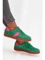 Semišové dámské tenisky Vinceza 79576 zelené Semišové dámské tenisky Vinceza 79576 zelené