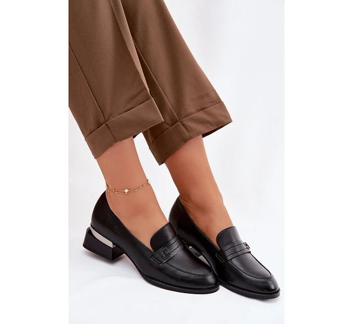 Dámské polobotky na Černé model 22100835 - VINCEZA Dámské polobotky na Černé model 22100835 - VINCEZA